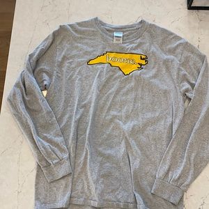 Large gray T-shirt with Boone NC logo